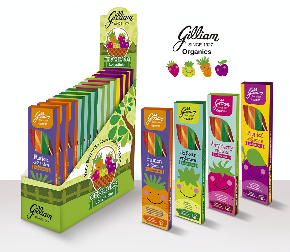 طراحی بسته بندی محصولات شرکت Quality Candy