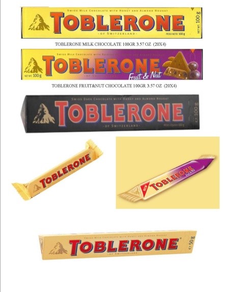 بسته‌بندی شکلات-TOBLERONE